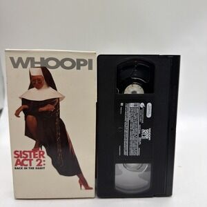 Sister Act 2 Back in the Habit VHS 1997 Whoopi Goldberg Comedy Movie PG NTSC
